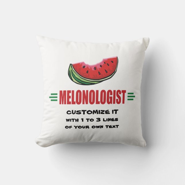 Personligvattenmelon Kudde (Framsida)