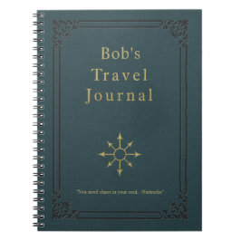Personligvintage resorjournal anteckningsbok