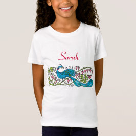 Personligvintagepåfågel Tee