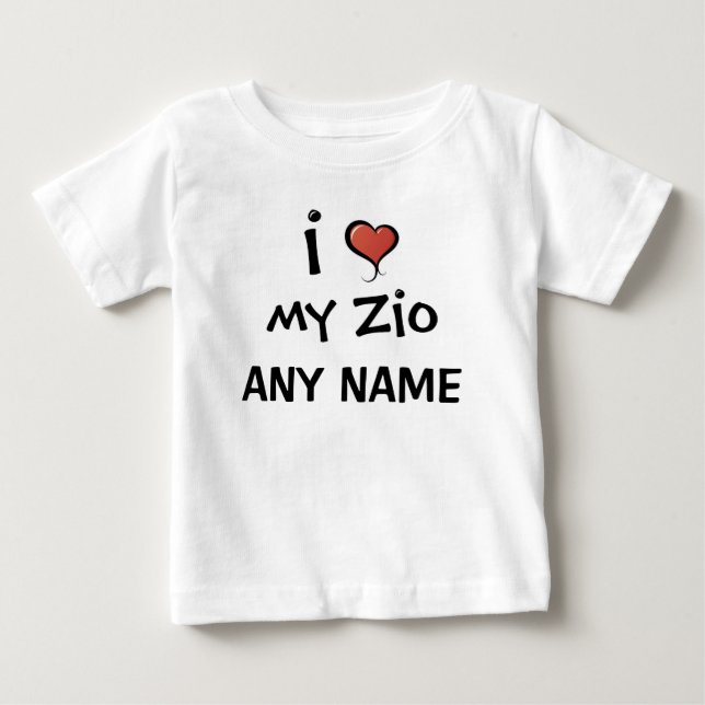 PersonligZio kärlek T-shirt (Framsida)