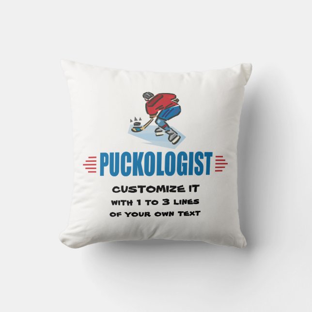 Personlized ishockey kudde (Framsida)
