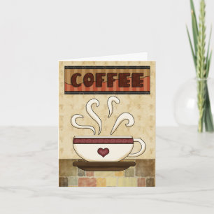 personlized kaffekort kort
