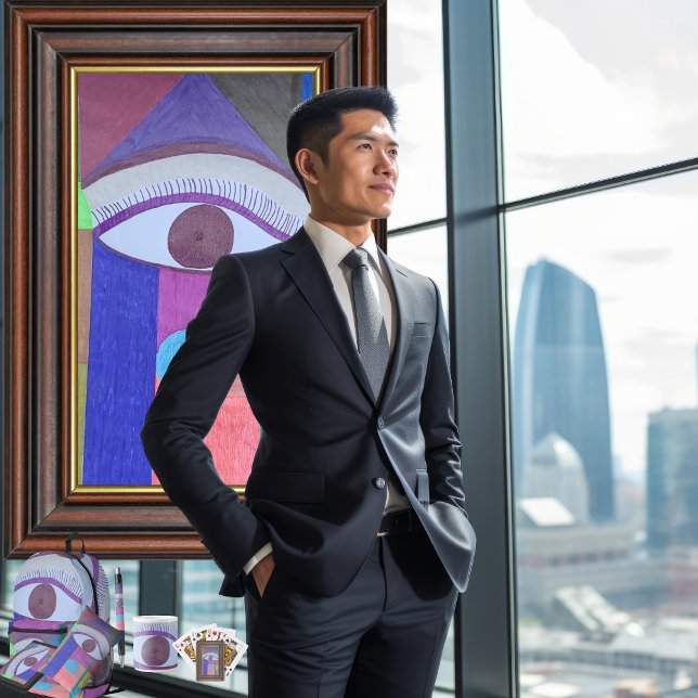 "Perspective"  Casinokort (Get the full “Perspective” collection at: https://bit.ly/SmartArtIIZazzle. )