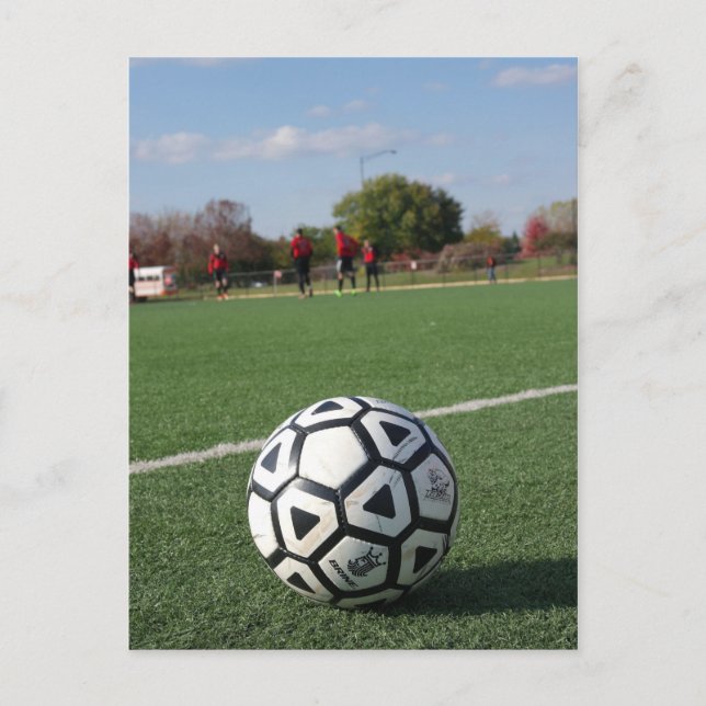 Perspektiv för Futbol/Fotboll Vykort (Framsida)