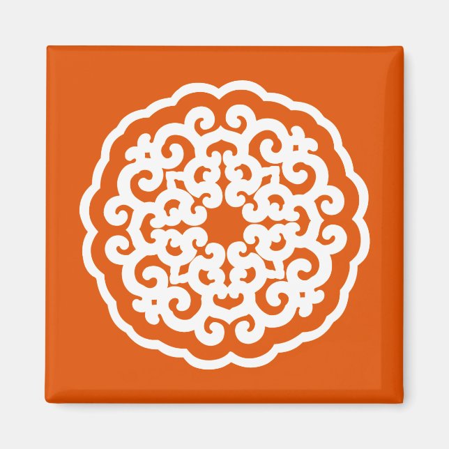 Perssimon Asian Moods Mandalla Magnet (Framsidan)