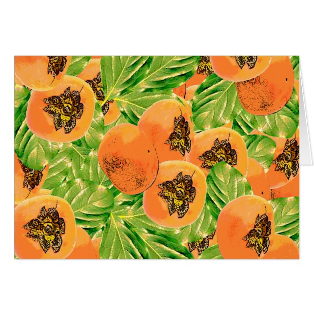 perssimondjungel hälsningskort (Framsidan Horizontal)