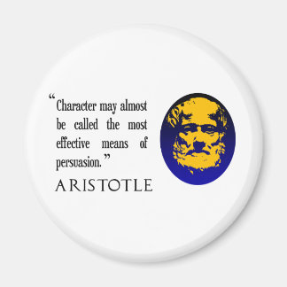 Persuasion, Tecken, Aristoteles-citattecken, magne Magnet