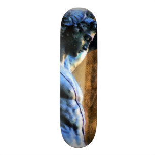 Persus Sculptture Illustraation Mini Skateboard Bräda 18,5 Cm