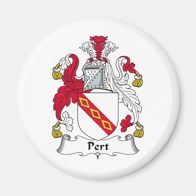 Pert Family Crest Magnet (Framsidan)