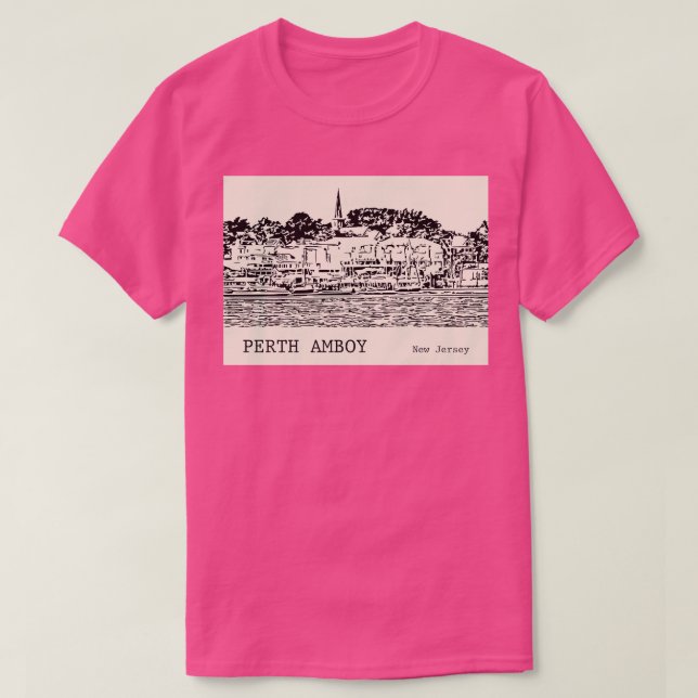 Perth Amboy New jersey T Shirt (Design framsida)