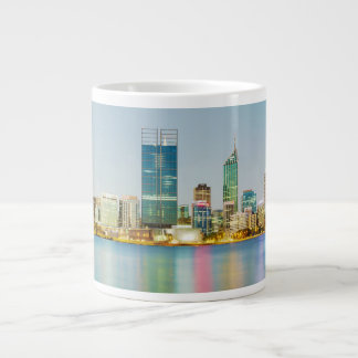 Perth CBD från Mill Point Perth Western Australien Jumbo Mugg