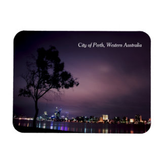 Perth City Ljus från South Perth Foreshore Magnet