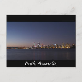 Perth City Skyline-vykort Vykort