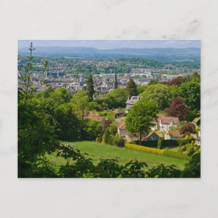 Perth Scotland Cityscape View vyvykort Vykort