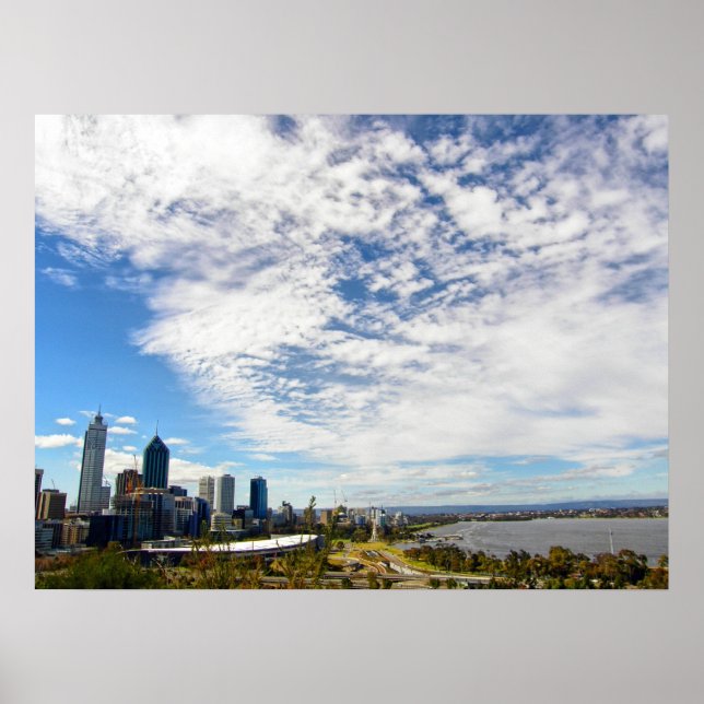 Perth Söndag i augusti Skriv ut Poster (Framsidan)