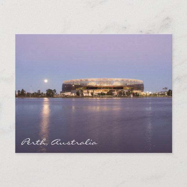 Perth Stadium vycard Vykort (Framsida)