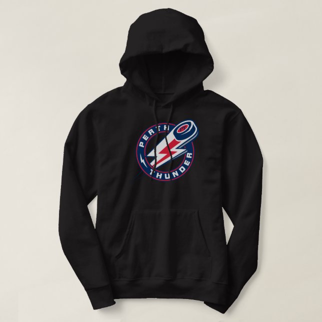 Perth Thunder Classic T Shirt Hoodie (Design framsida)