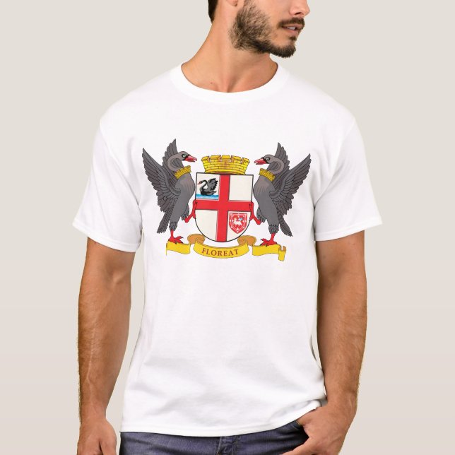 Perth vapensköld tee shirt (Framsida)