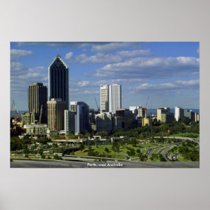 Perth, väster Australien Poster