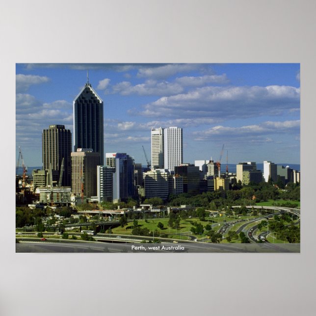 Perth, väster Australien Poster (Framsidan)