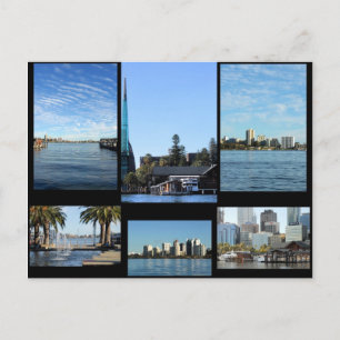 Perth Western Australia-vykort Vykort