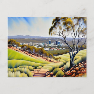 Perth Western Australien Backe Helg Vykort