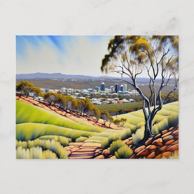 Perth Western Australien Backe Helg Vykort (Framsida)