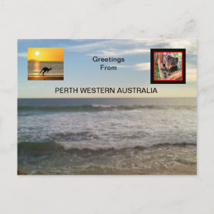 Perth Western Australien Vykort