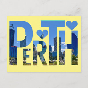 Perth, Westerna Australien Vykort