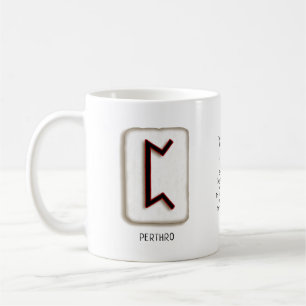 Perthro RuneStone Mugg