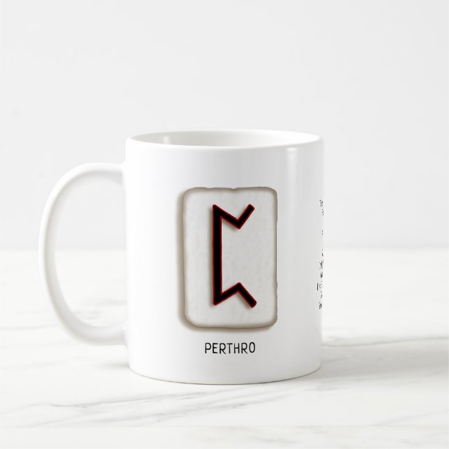 Perthro RuneStone Mugg (Vänster)