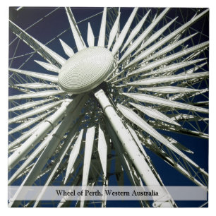 Perths hjul, Westerna Australiens keramiska platto Kakelplatta