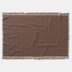 Perthshire Scotland District Weasted Tartan Filt