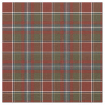 Perthshire Scotland District Weasted Tartan