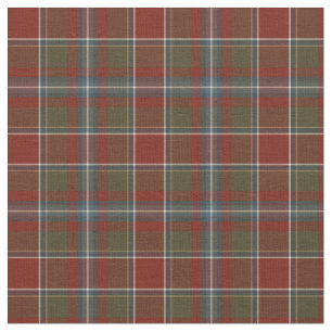 Perthshire Skottland område riden ut Tartan Tyg