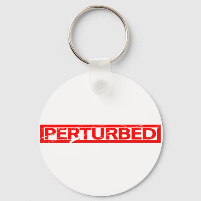 Perturbed Frimärke Nyckelring (Framsida)