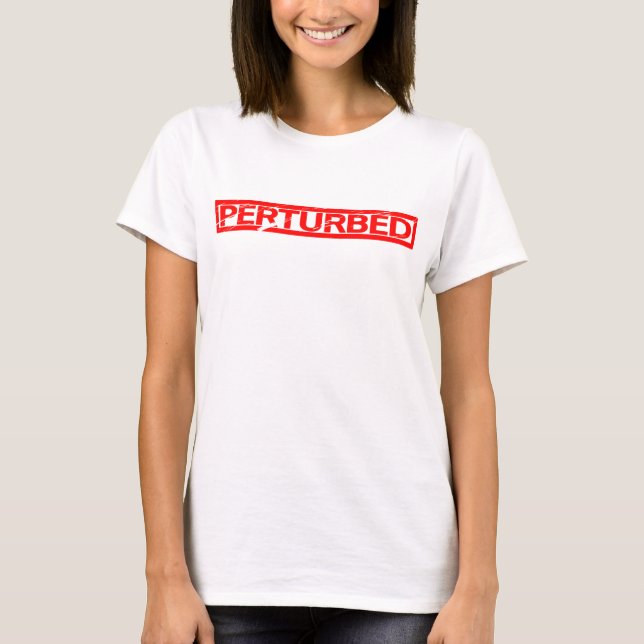 Perturbed Frimärke T Shirt (Framsida)