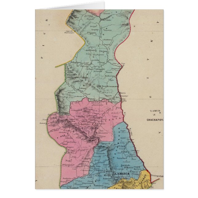 Peru 14 hälsningskort (Framsidan)