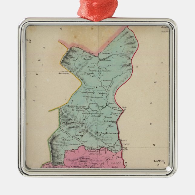 Peru 14 julgransprydnad metall (Framsidan)