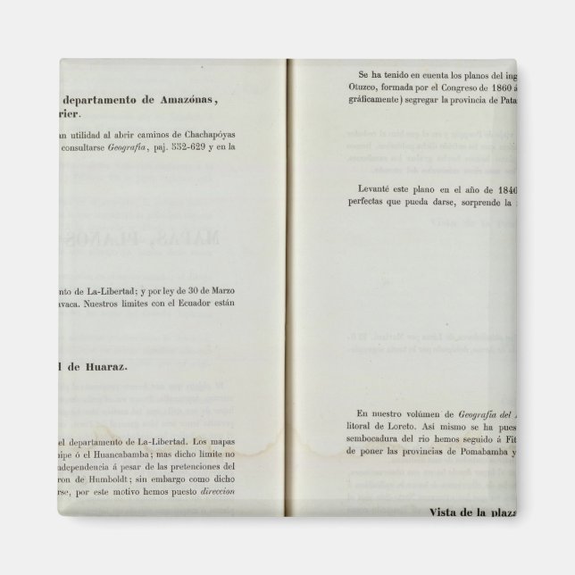 Peru 15 magnet (Framsidan)