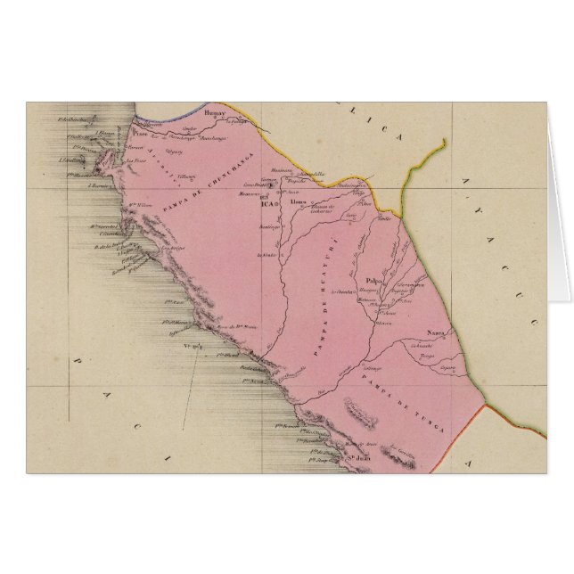 Peru 17 hälsningskort (Framsidan Horizontal)