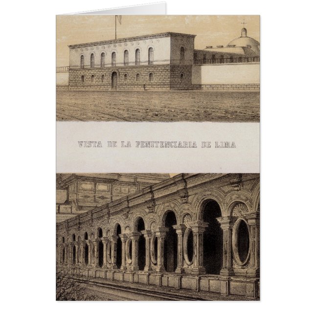 Peru 18 hälsningskort (Framsidan)