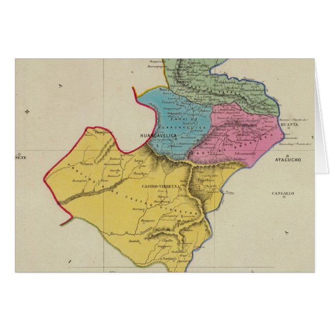 Peru 19 hälsningskort (Framsidan Horizontal)