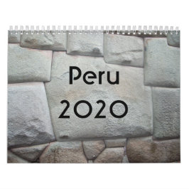 Peru - 2020 års kalender