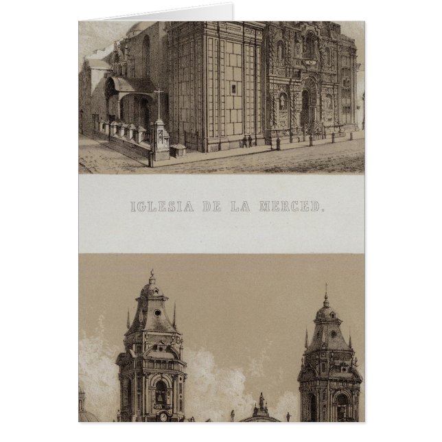 Peru 23 hälsningskort (Framsidan)