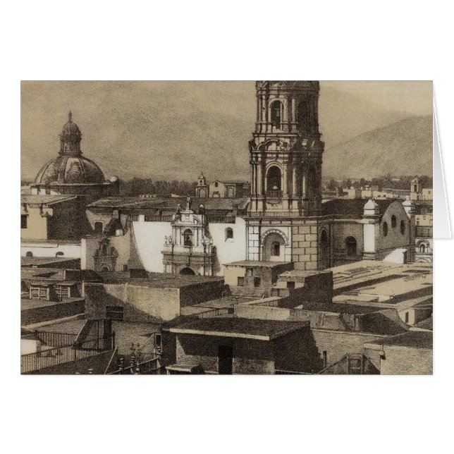 Peru 28 hälsningskort (Framsidan Horizontal)