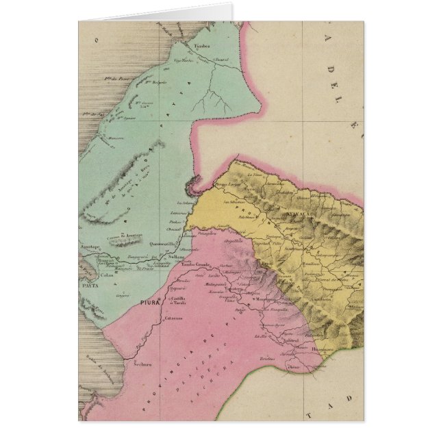 Peru 29 hälsningskort (Framsidan)