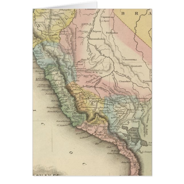 Peru 29 hälsningskort (Framsidan)