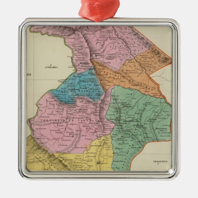 Peru 33 julgransprydnad metall (Framsidan)