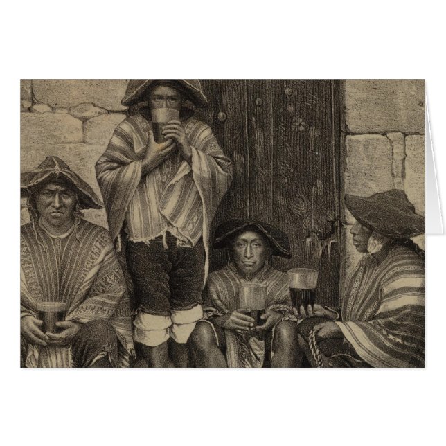 Peru 34 hälsningskort (Framsidan Horizontal)